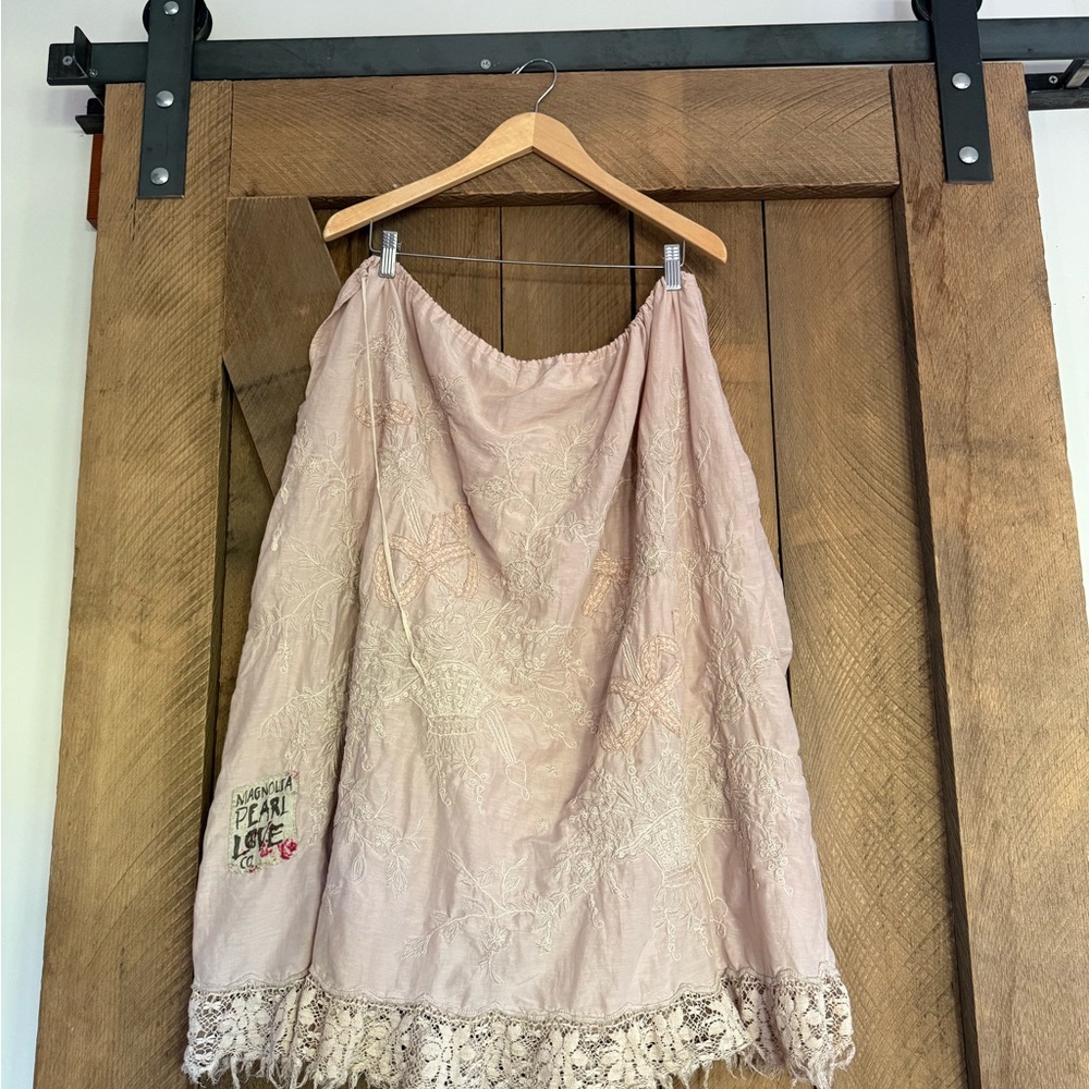 NWT Magnolia Pearl Nena Skirt 125 Petal Pink - Picture 6 of 8